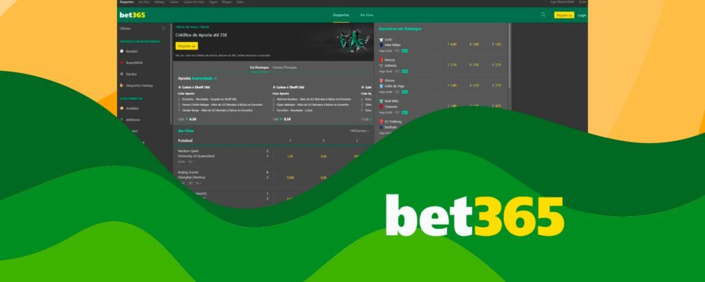 Bet365 é uma casa de apostas online que permite que você jogue uma variedade de jogos esportivos