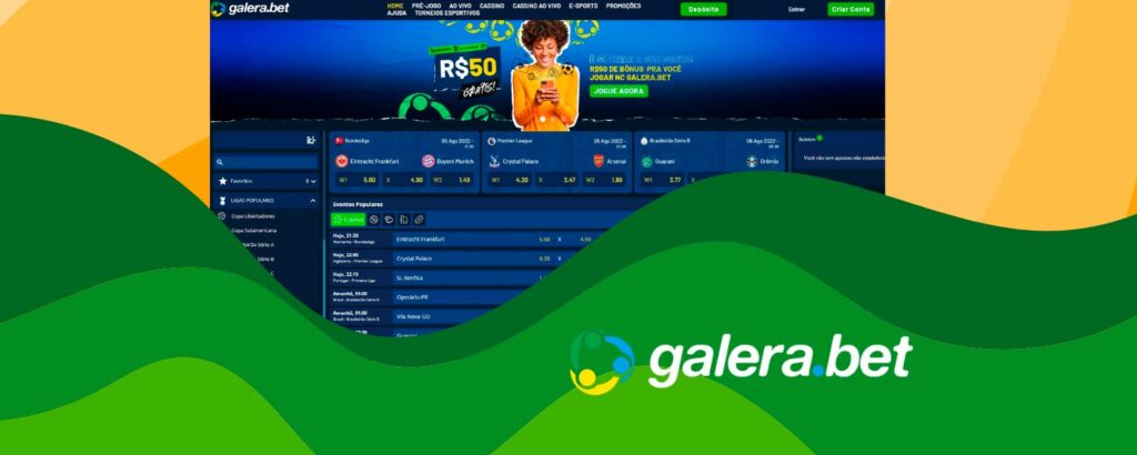 A empresa Galera é uma plataforma de apostas esportivas no Brasil