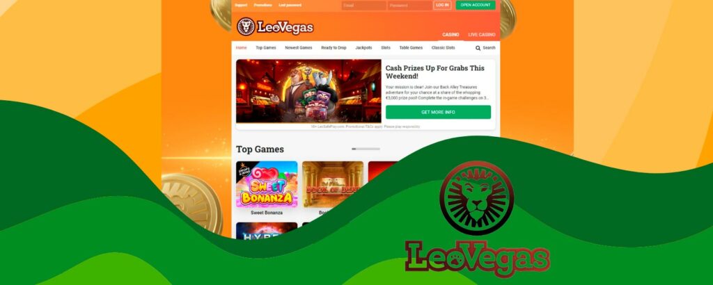 LeoVegas é uma empresa de apostas esportivas online